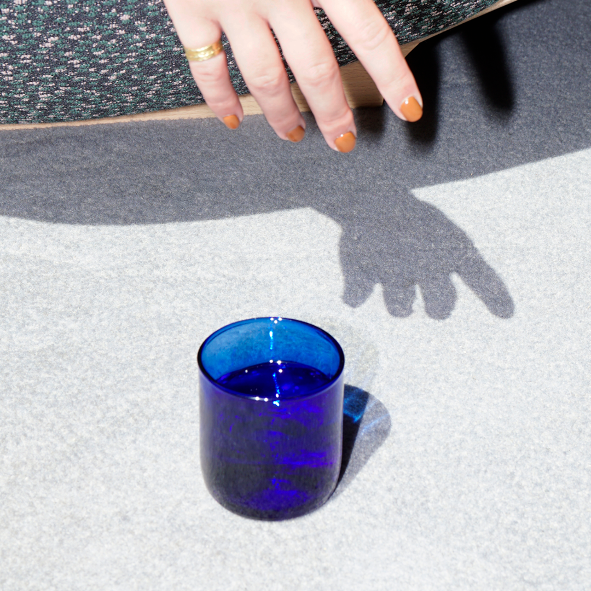 Set de 2 verres - Short Drink - Bleu